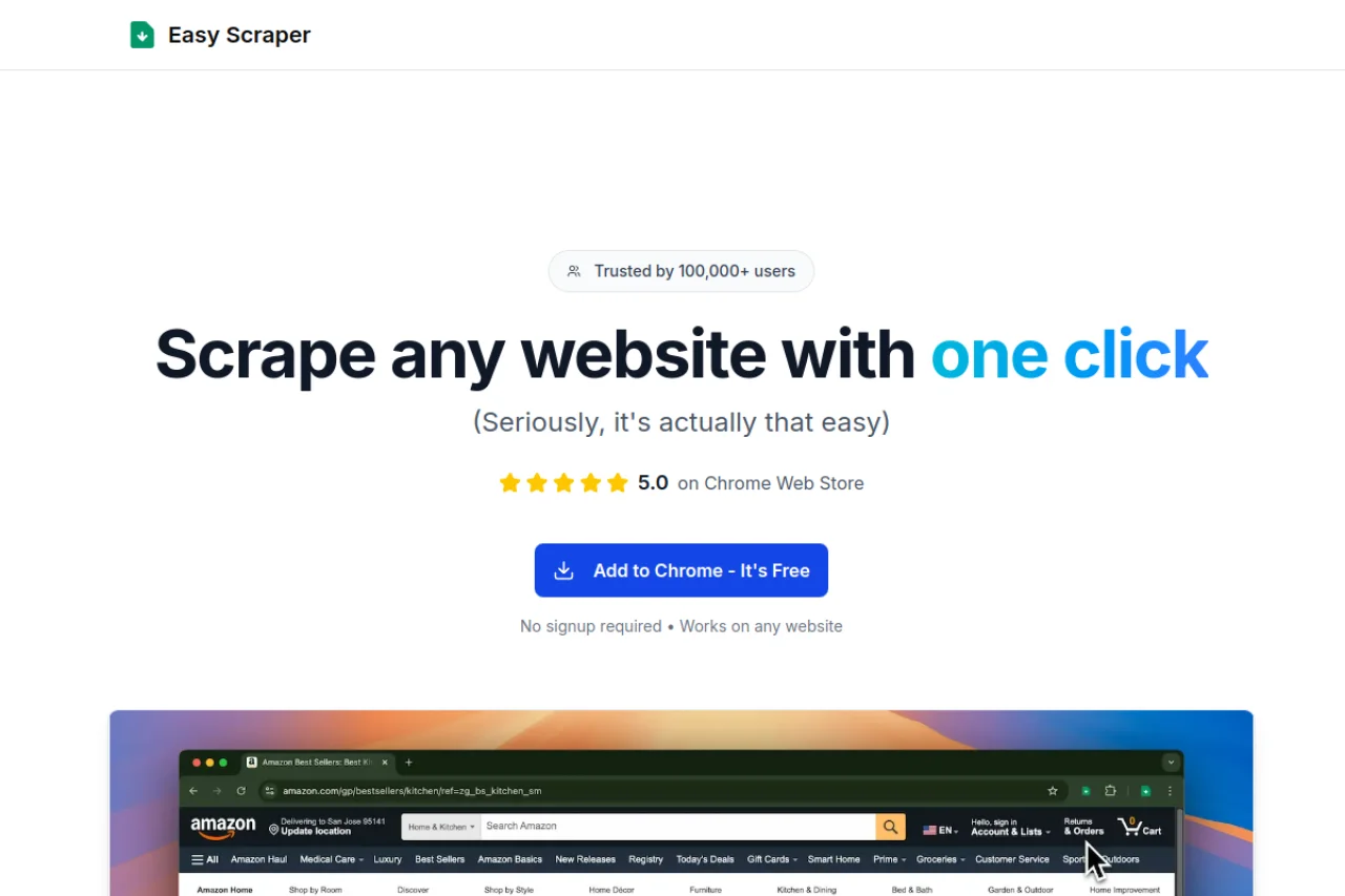 Easyscraper